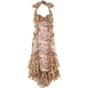 Zac posen siren halter floral dress 6 *Price firm